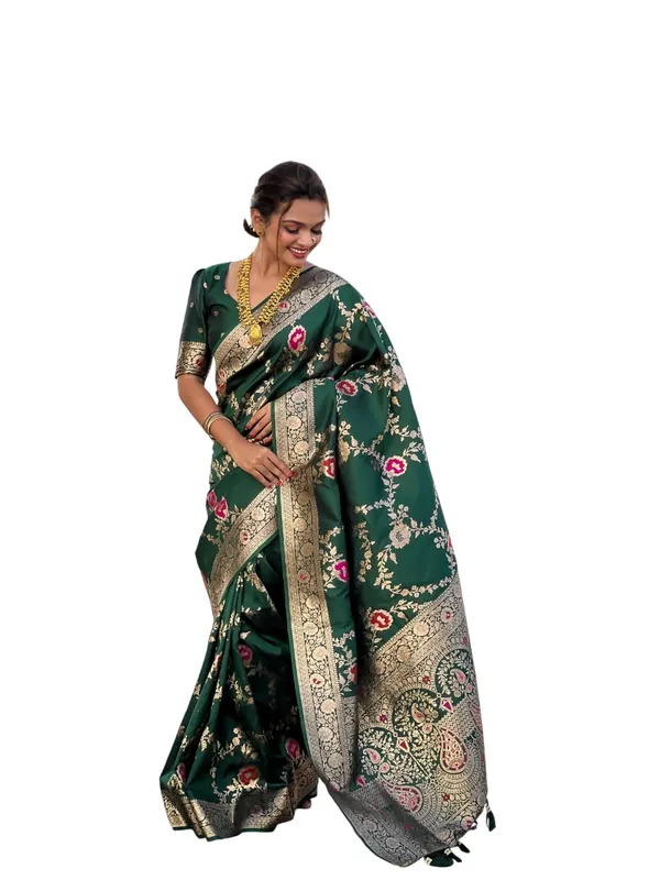 Women_Kanjivaram_Silk_Saree_With_Blouse_Piece