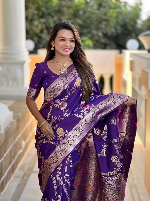 Kanjivaram_Silk_Saree_With_Blouse_Piece