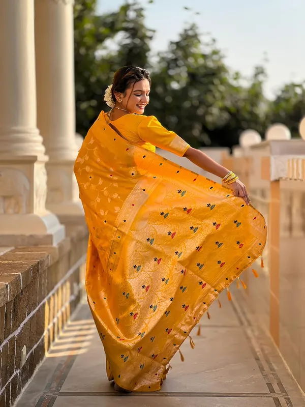 Banarasi_Silk_Jacquard_Saree_With_Blouse_Piece