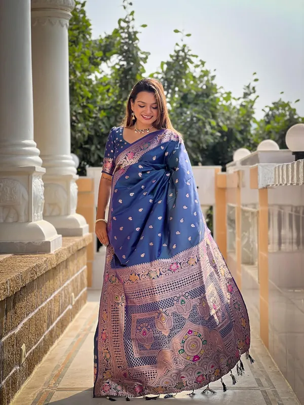 Kanjivaram_Silk_Saree_With_Blouse_Piece