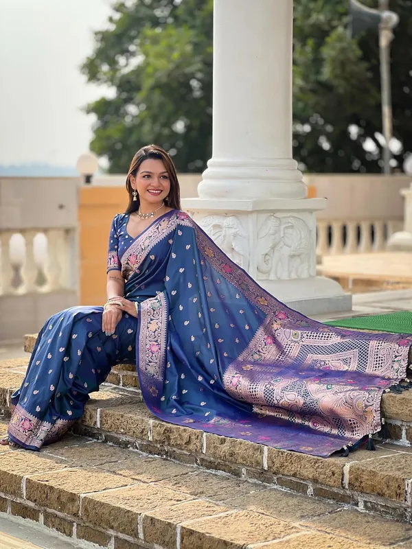 Kanjivaram_Silk_Saree_With_Blouse_Piece