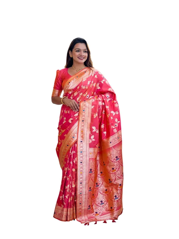 Banarasi_Silk_Jacquard_Saree_With_Blouse_Piece
