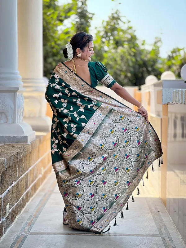 Banarasi_Silk_Jacquard_Saree_With_Blouse_Piece