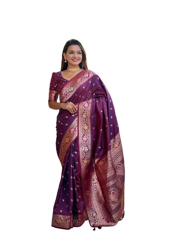 Women_Kanjivaram_Silk_Saree_With_Unstitched_Blouse_Piece