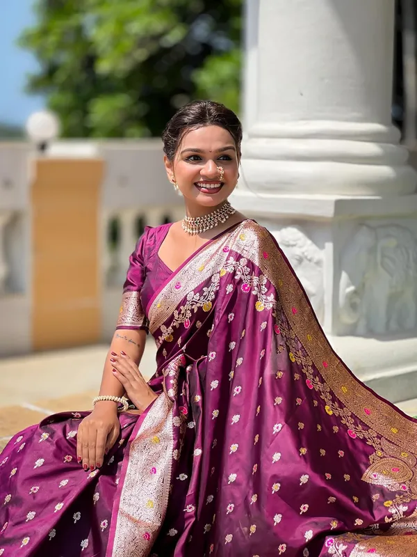 Banarasi_Silk_Kanjivaram_Saree_With_Blouse_Piece