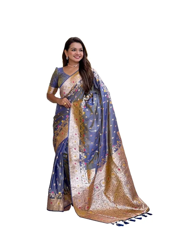 Banarasi_Silk_Kanjivaram_Saree_With_Blouse_Piece