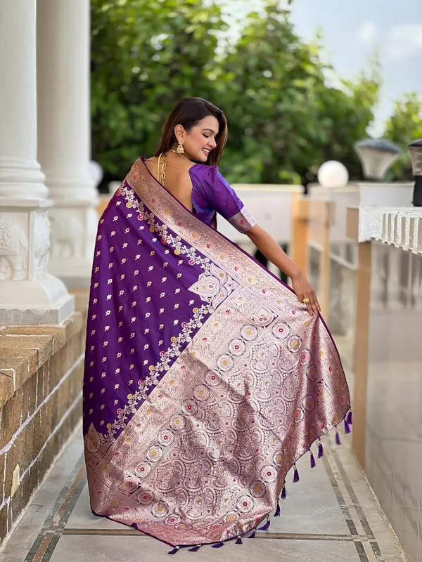 Banarasi_Silk_Kanjivaram_Saree_With_Blouse_Piece