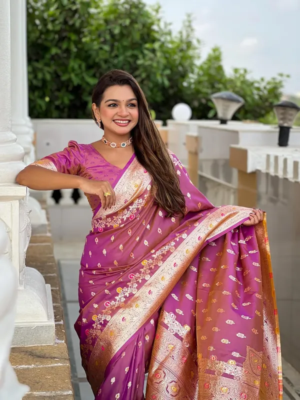 Banarasi_Silk_Kanjivaram_Saree_With_Blouse_Piece