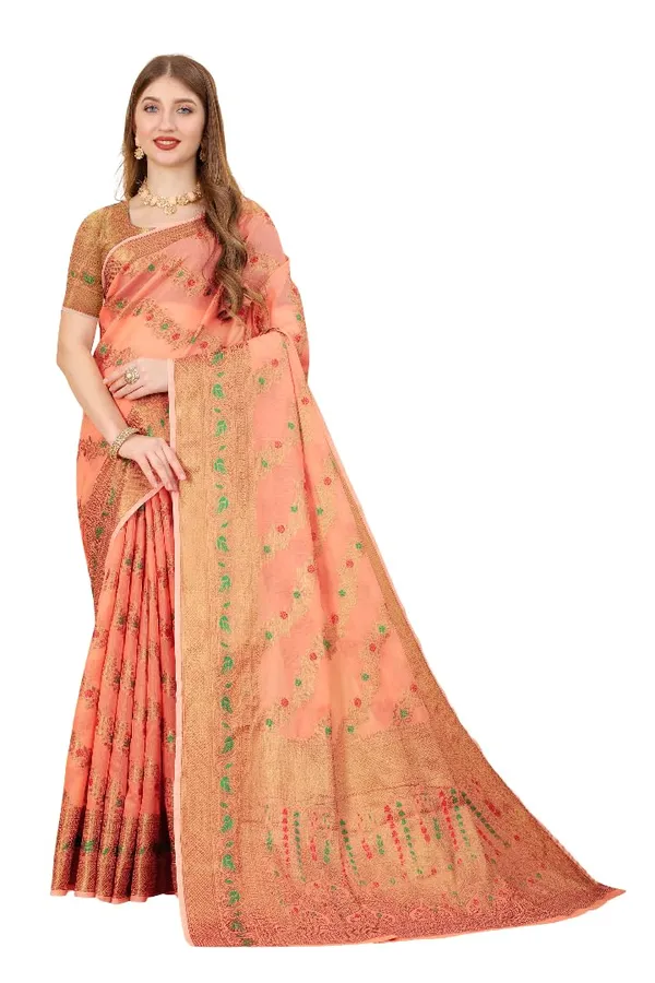 Women_Banarasi_Silk_Saree_With_Blouse_Piece