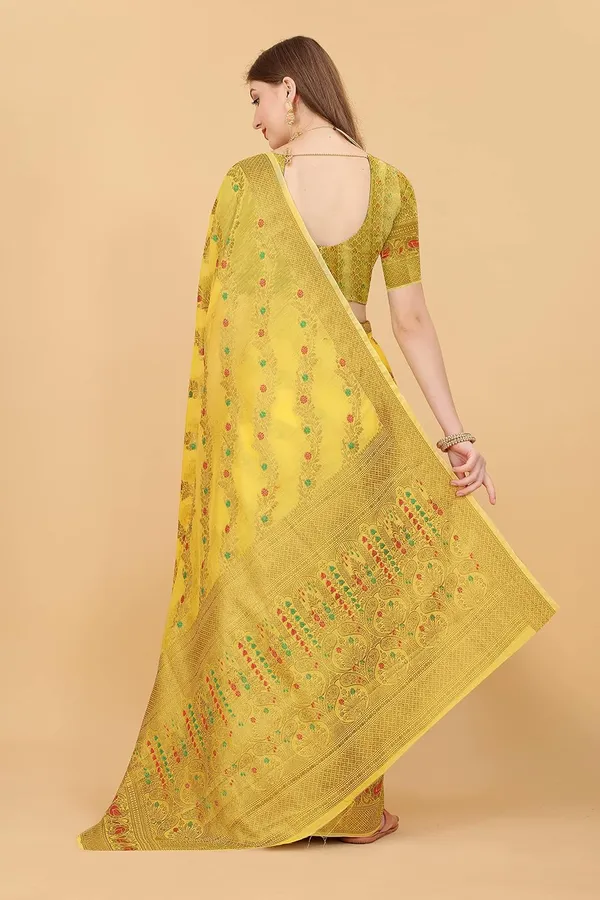 Women_Banarasi_Silk_Saree_With_Blouse_Piece