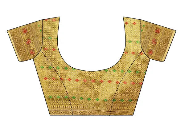 Women_Cotton_Silk_Kanjeevaram_Saree_With_Blouse_Piece