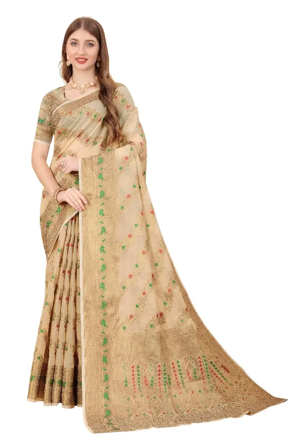 Women_Banarasi_Silk_Saree_With_Blouse_Piece