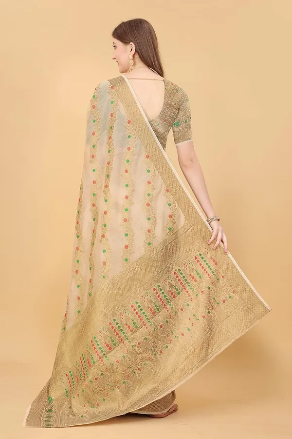Women_Banarasi_Silk_Saree_With_Blouse_Piece