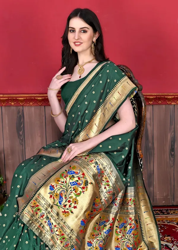 Women_Paithani_Silk_Saree_With_Blouse_Piece
