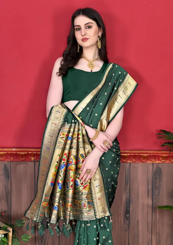 Women_Paithani_Silk_Saree_With_Blouse_Piece