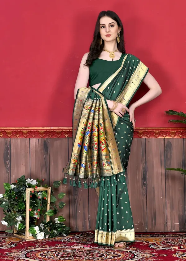 Women_Paithani_Silk_Saree_With_Blouse_Piece