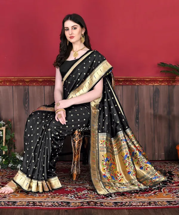 Women_Paithani_Silk_Saree_With_Blouse_Piece