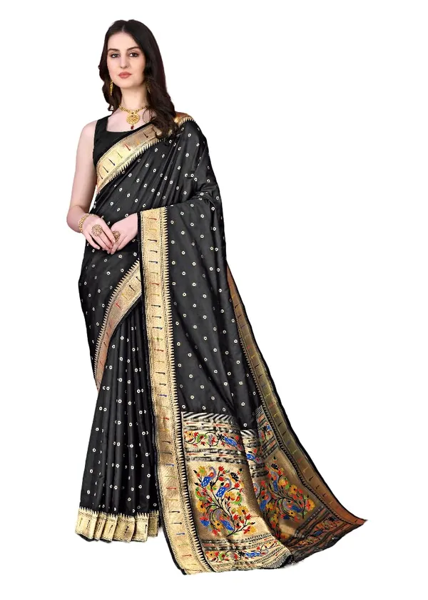 Women_Paithani_Silk_Saree_With_Blouse_Piece