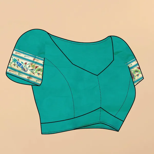 Women_Paithani_Silk_Saree_With_Blouse_Piece