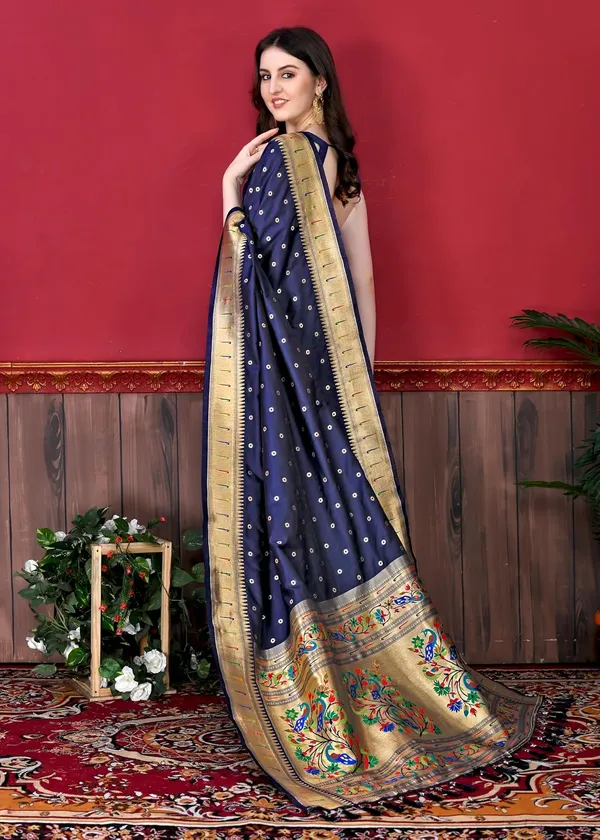 Women_Paithani_Silk_Saree_With_Blouse_Piece