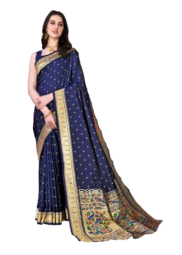 Women_Paithani_Silk_Saree_With_Blouse_Piece