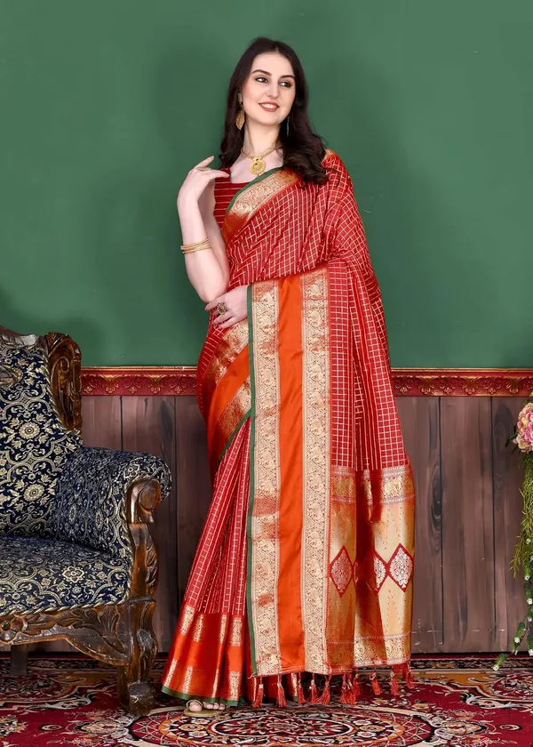 Women_Paithani_Silk_Blend_Woven_Saree_With_Unstitched_Blouse_Piece
