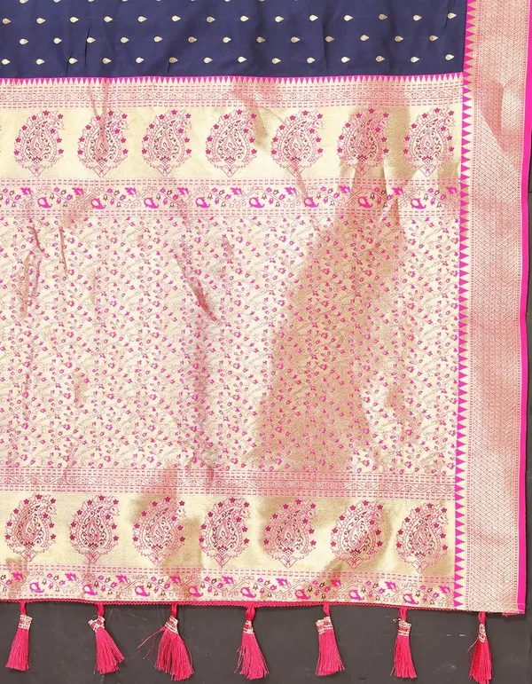 Women_Lichi_Silk_Kanjivaram_Saree_With_Unstitched_Blouse_Piece