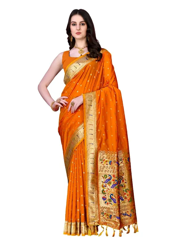 Women_Paithani_Silk_Saree_With_Blouse_Piece