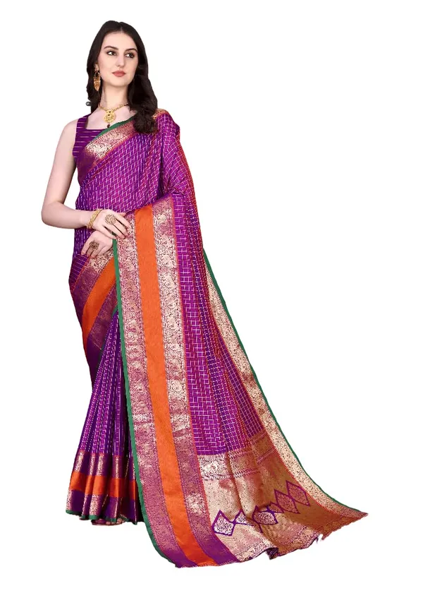 Women_Paithani_Silk_Blend_Woven_Saree_With_Unstitched_Blouse_Piece