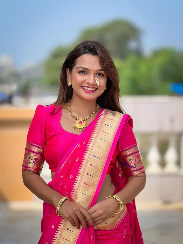 Women_Litchi_Silk_Paithani_Saree_With_Blouse_Piece