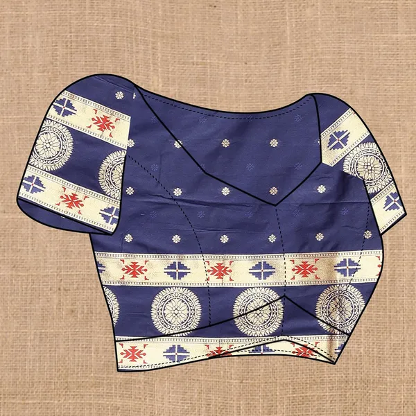 Women_Lichi_Silk_Kanjivaram_Saree_With_Unstitched_Blouse_Piece