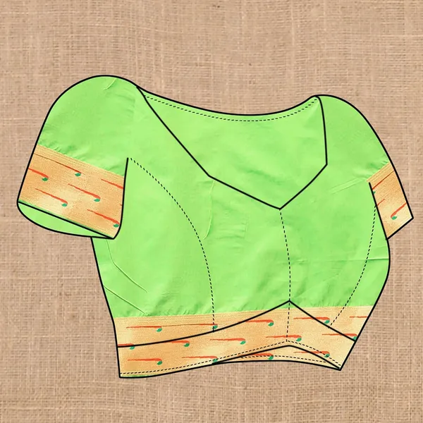 WoMensilk_Paithani_Saree_With_Blouse_Piece