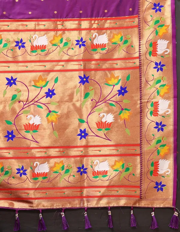 WoMensilk_Paithani_Saree_With_Blouse_Piece