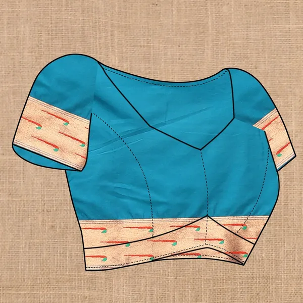 WoMensilk_Paithani_Saree_With_Blouse_Piece