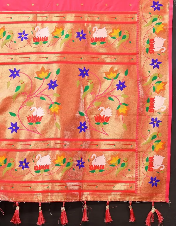 WoMensilk_Paithani_Saree_With_Blouse_Piece