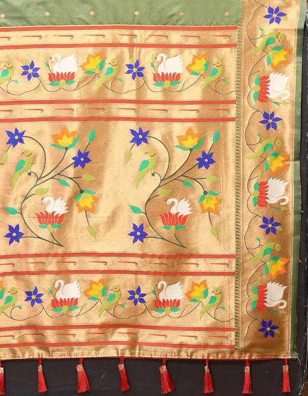 WoMensilk_Paithani_Saree_With_Blouse_Piece
