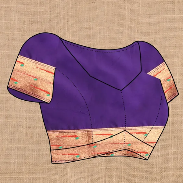 WoMensilk_Paithani_Saree_With_Blouse_Piece
