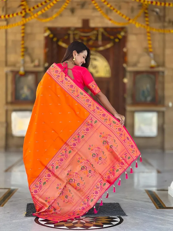 Women_Paithani_Soft_Silk_Saree_With_Unstitched_Blouse_Piece