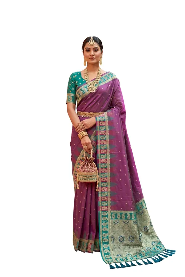 Banarasi_Silk_Saree_With_Blouse_Piece