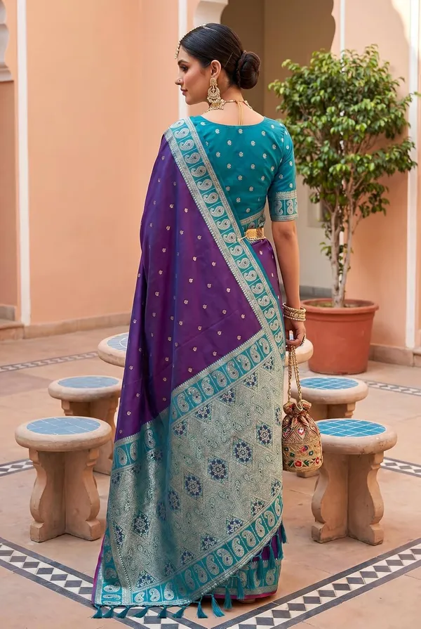 Banarasi_Silk_Saree_With_Blouse_Piece