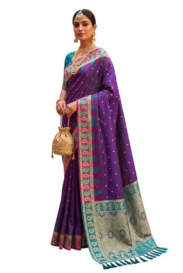 Banarasi_Silk_Saree_With_Blouse_Piece