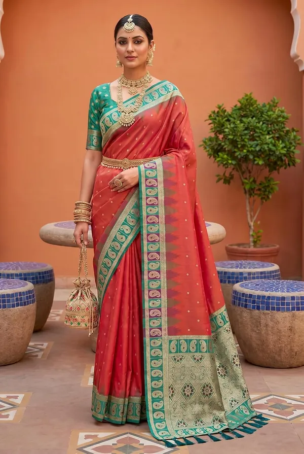 Banarasi_Silk_Saree_With_Blouse_Piece