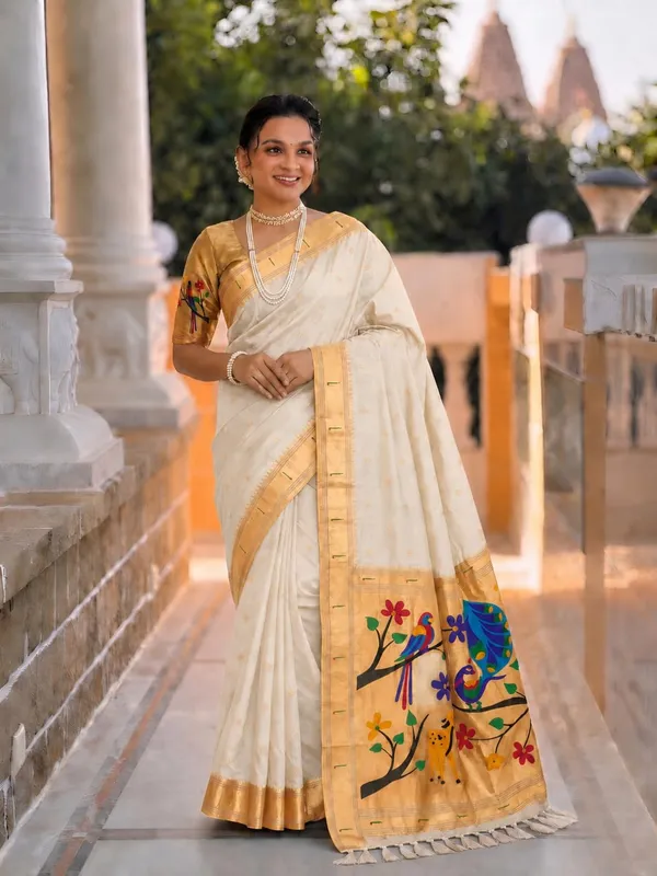 Paithani_Silk_Saree_With_Blouse_Piece