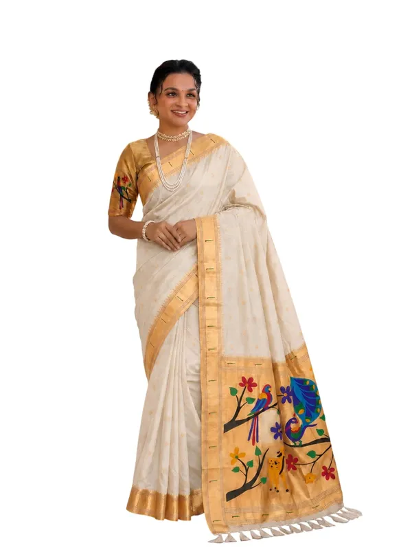 Paithani_Silk_Saree_With_Blouse_Piece