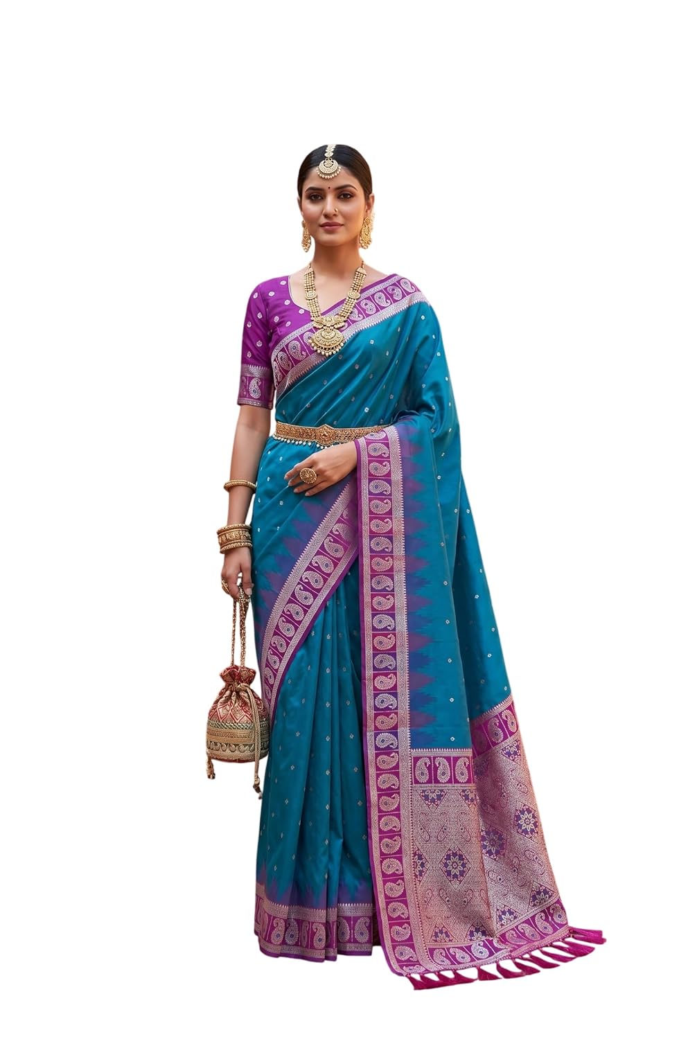 Banarasi_Silk_Saree_With_Blouse_Piece