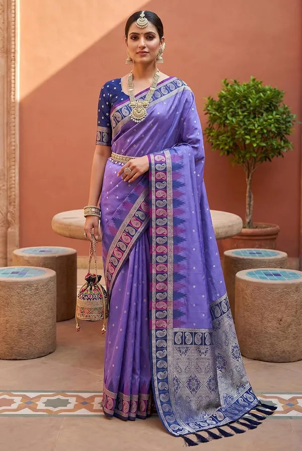 Banarasi_Silk_Saree_With_Blouse_Piece