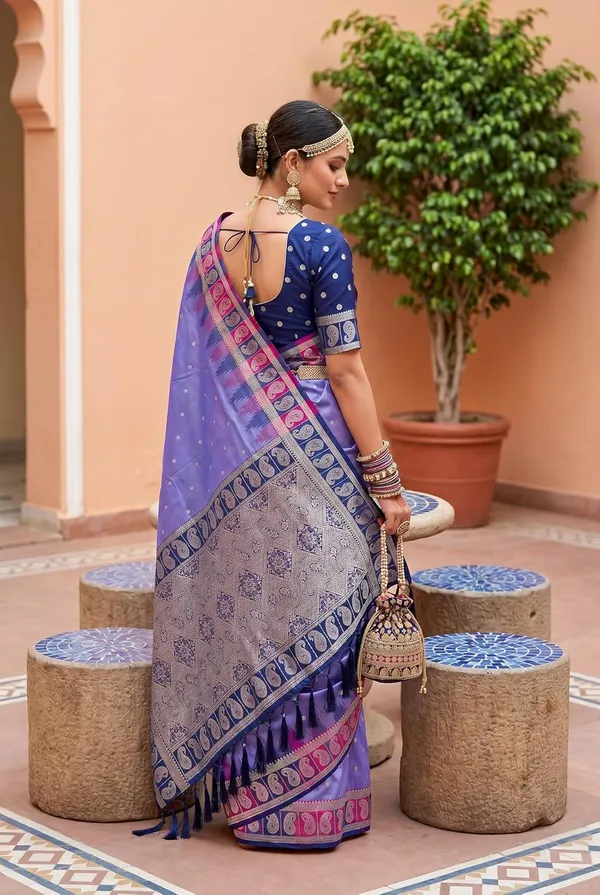 Banarasi_Silk_Saree_With_Blouse_Piece