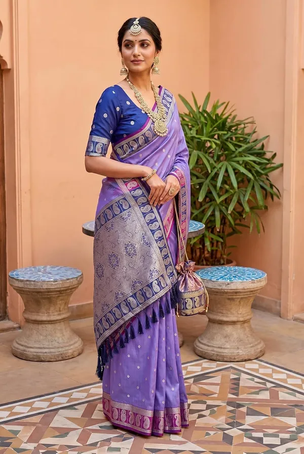 Banarasi_Silk_Saree_With_Blouse_Piece