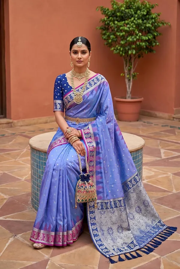 Banarasi_Silk_Saree_With_Blouse_Piece