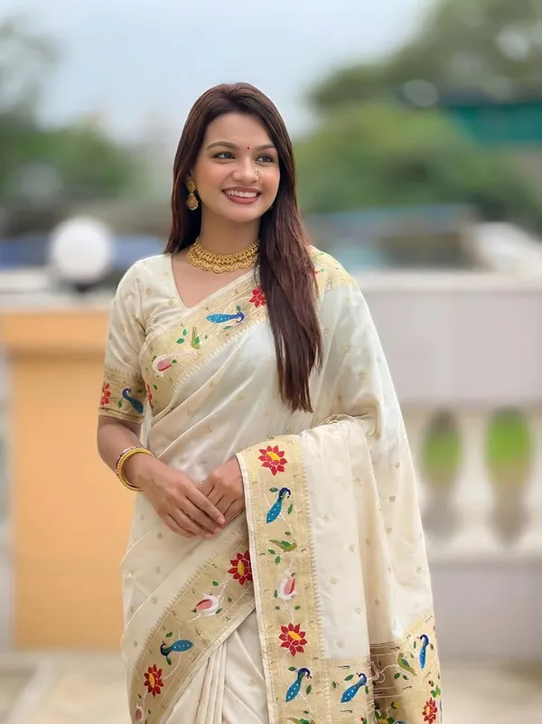 Paithani_Silk_Saree_With_Blouse_Piece